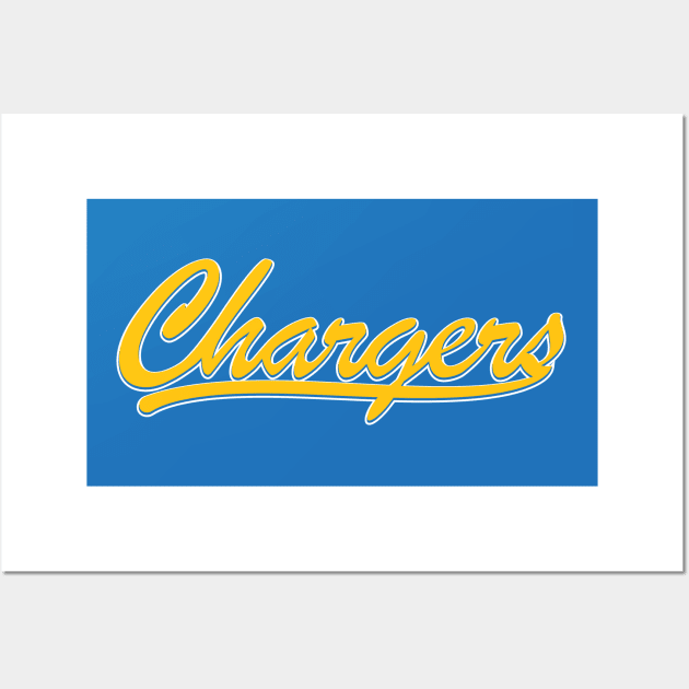 Chargers 2024 Wall Art by Nagorniak